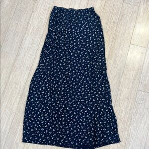 Brandy Melville Blue Maxi Pencil Skirt Casual